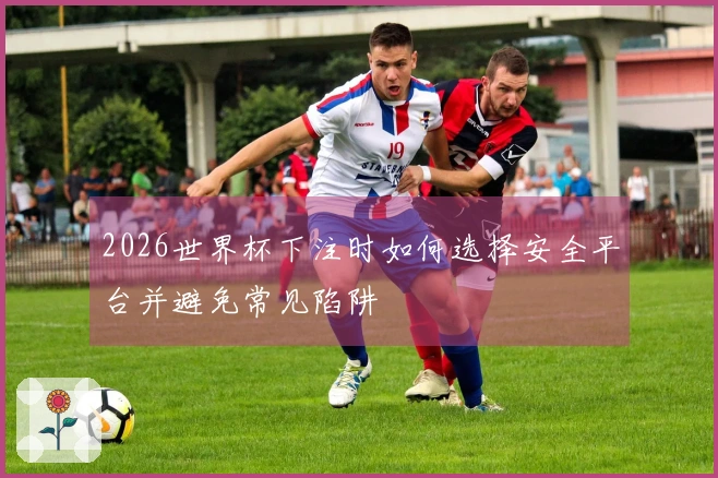 2026世界杯下注时如何选择安全平台并避免常见陷阱